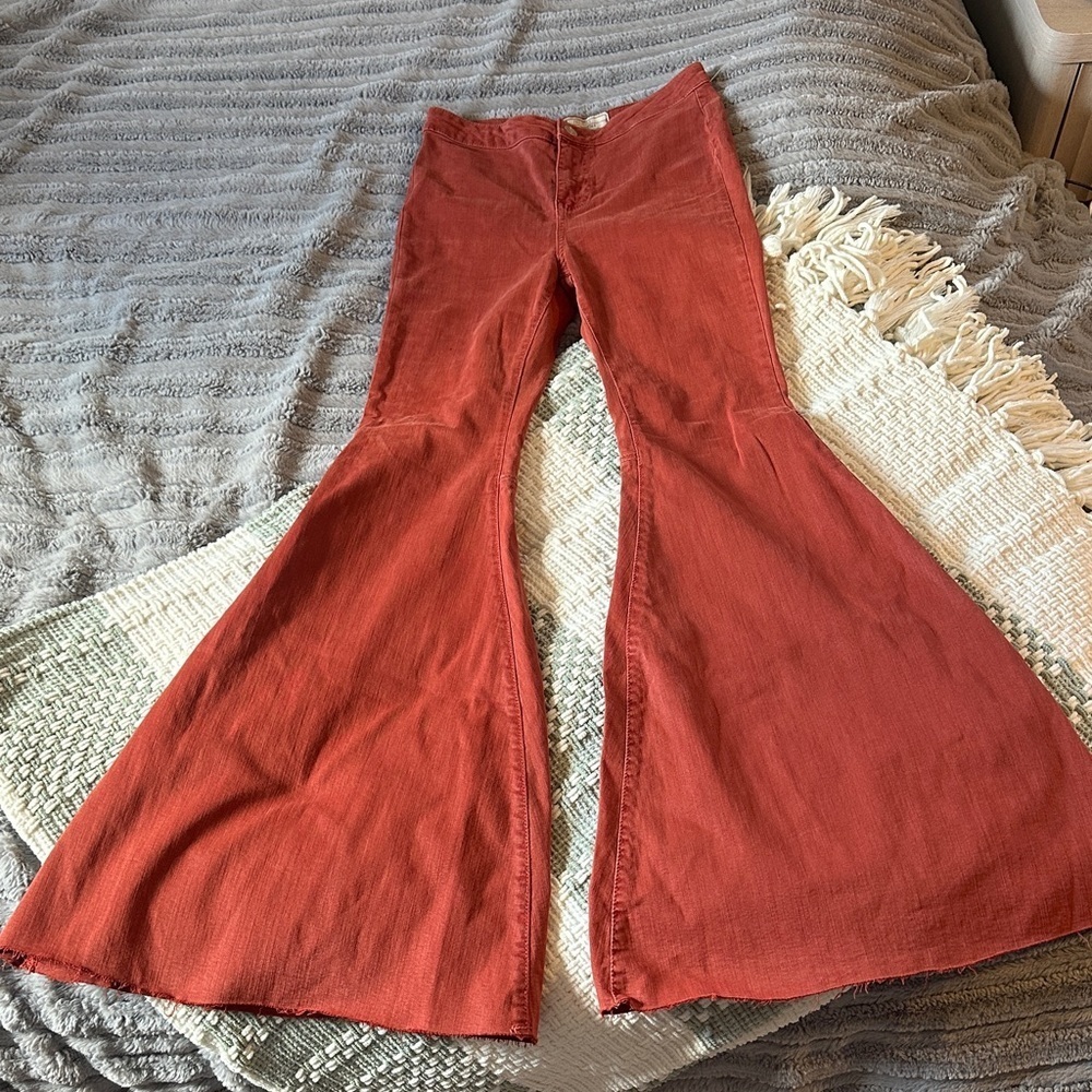 Womens free people flared jeans